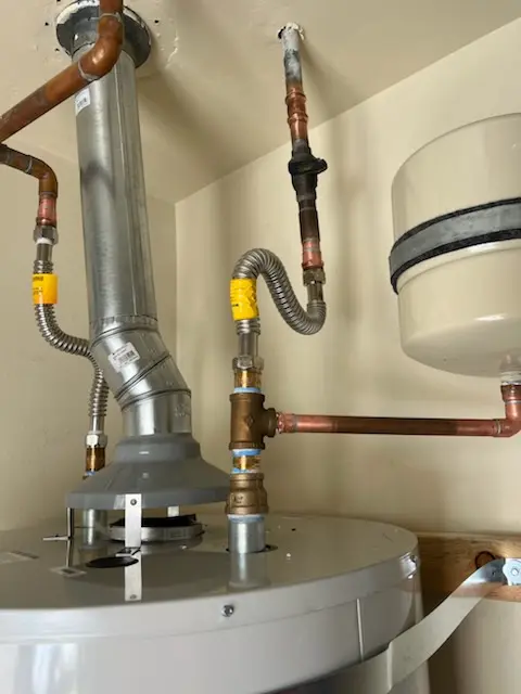 Water heater installation and plumbing repair in Beresford Hall